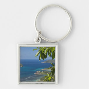 Chaveiro Seychelles, Ilha de Mahe. Costa ocidental de