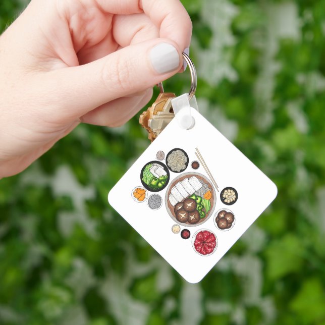 Chaveiro Shabu-Shabu Japão - Comida japonesa Hotpot (Mão)