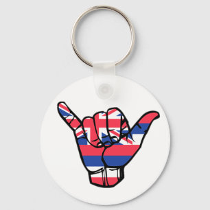 Chaveiro Shaka Hawaii Flag