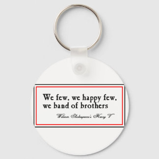 Chaveiro Shakespeare: Banda dos irmãos