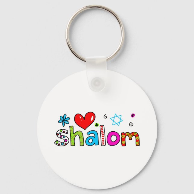 Chaveiro Shalom (Frente)