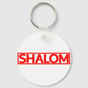 Chaveiro Shalom Stamp