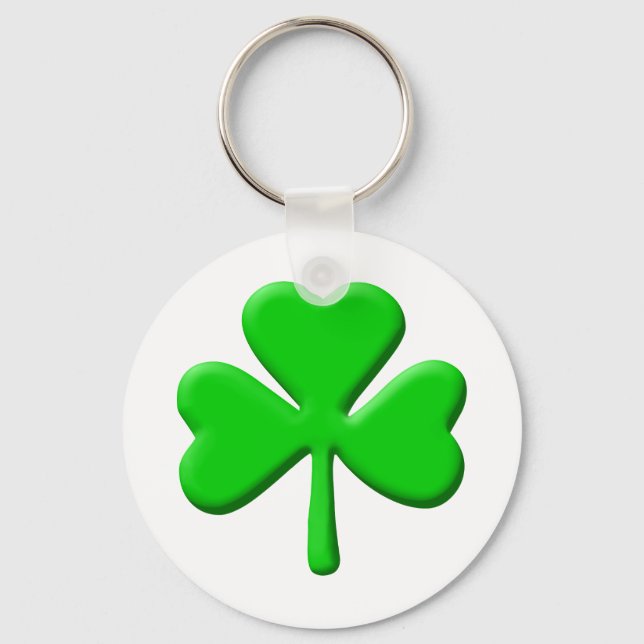 Chaveiro shamrock 3d (Frente)