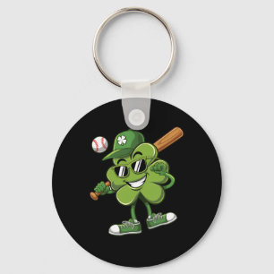 Chaveiro Shamrock Baseball Shirts Dia de São Patrício engra