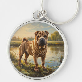 Chaveiro Shar Pei
