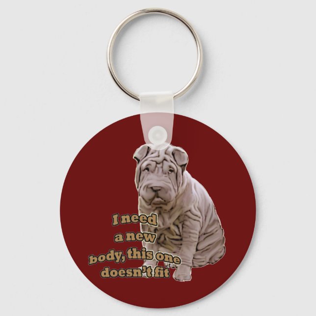 Chaveiro Shar Pei (Frente)