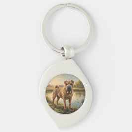 Chaveiro Shar Pei