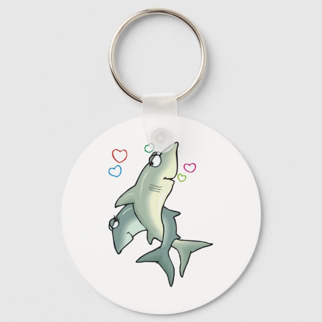 Chaveiro Shark Love (Frente)