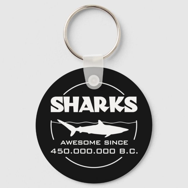 Chaveiro Sharks Incrível Desde 450.000.000 A.C. (Frente)