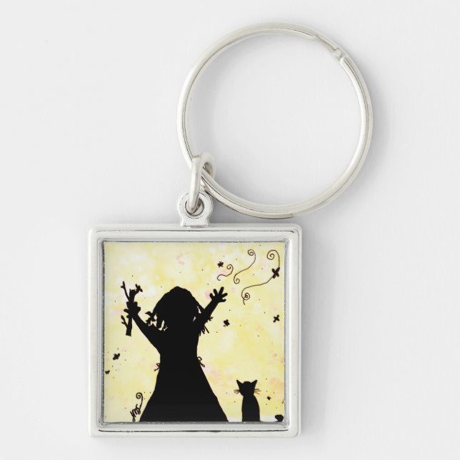Chaveiro She Dreams of Magic in the Moon (Frente)