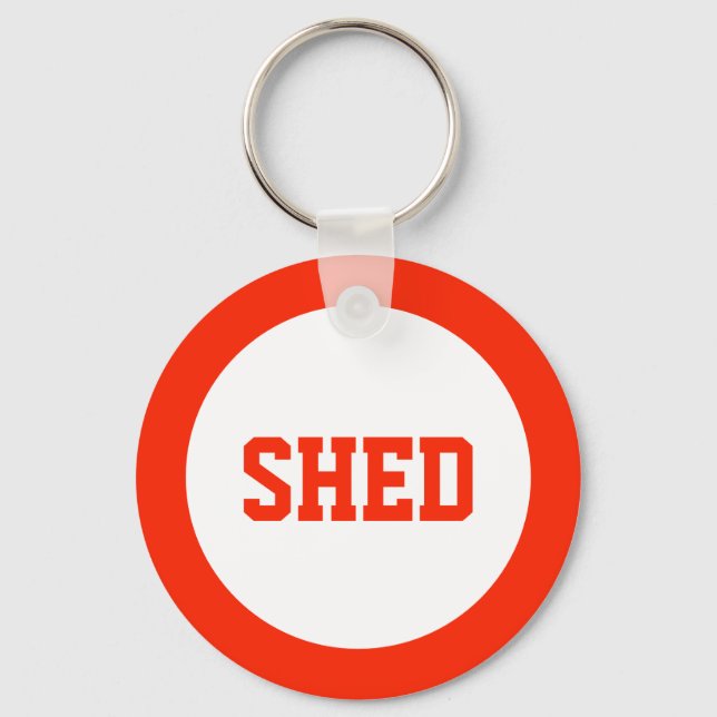 Chaveiro Shed (Frente)
