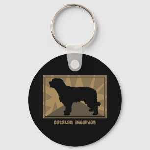 Chaveiro Sheepdog Catalan da terra
