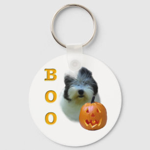 Chaveiro Sheepdog Halloween Boo