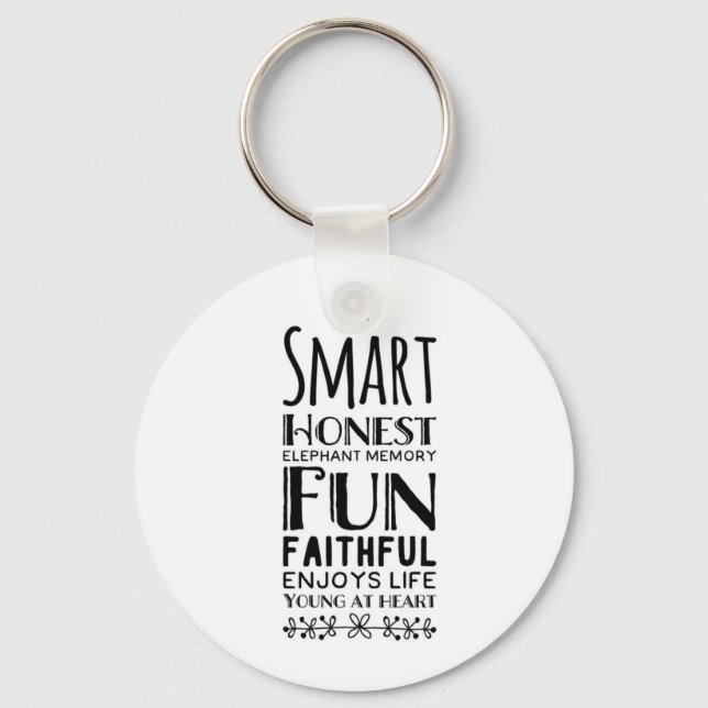 Chaveiro Sheffey Acronym com uma estrela (Frente)