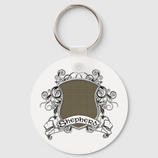 Chaveiro Shepherd Tartan Shield (Frente)