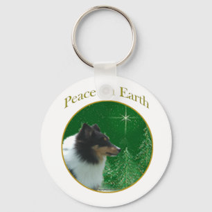 Chaveiro Shetland Sheepdog Peace