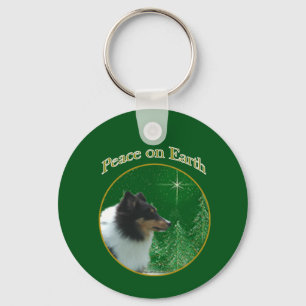 Chaveiro Shetland Sheepdog Peace