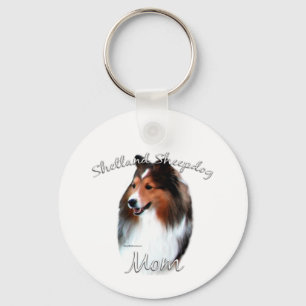 Chaveiro Shetland Sheepdog (sable) Mãe 2