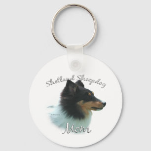 Chaveiro Shetland Sheepdog (tri) Mãe 2