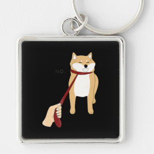 Chaveiro Shiba inu   design engraçada para cães não