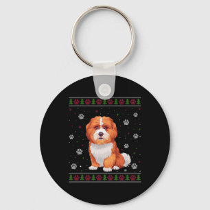 Chaveiro Shichh Natal Sweater Xmas Pet Animal Dog Love