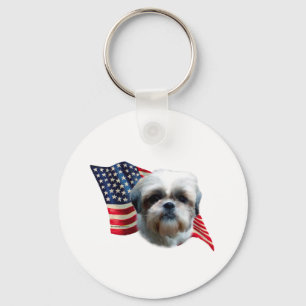 Chaveiro Shih Tzu Flag