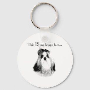 Chaveiro Shih Tzu Happy Face