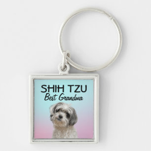 Chaveiro Shih Tzu Melhor Avó
