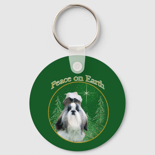Chaveiro Shih Tzu Peace (Frente)