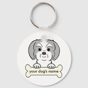 Chaveiro Shih Tzu Personalizado