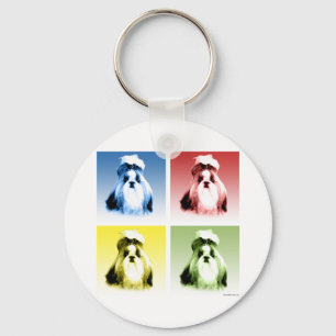 Chaveiro Shih Tzu Pop Art