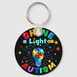 Chaveiro SHINE a Light on AUTISM