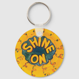 Chaveiro Shine on Yellow Key Chain