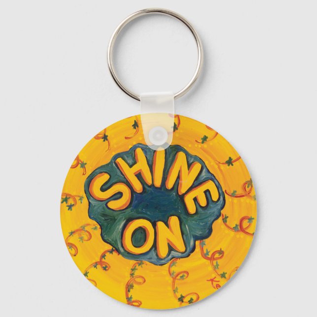 Chaveiro Shine on Yellow Key Chain (Frente)