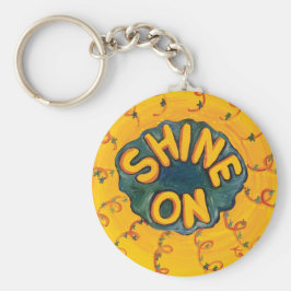 Chaveiro Shine on Yellow Key Chain