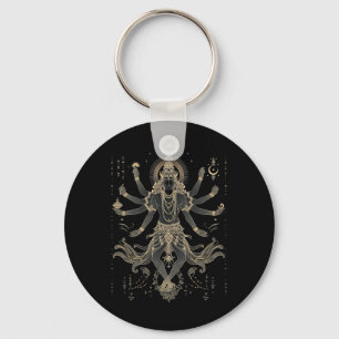 Chaveiro Shiva Deus Hindu Espiritual Dança Tandava Yoga Med