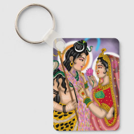 Chaveiro Shiva Parvati Keychain