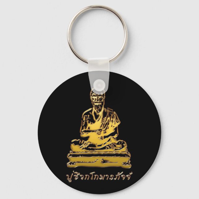 Chaveiro Shivago Komarpaj Buddha da Massagem Tailandesa (Frente)
