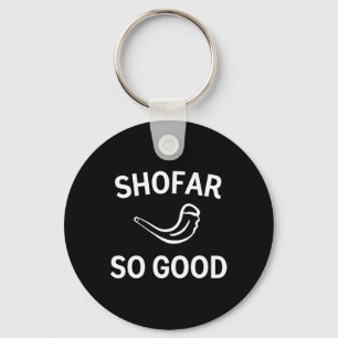 Chaveiro Shofar Tão Bom Chifre de Carneiro Rosh Hashh Judai