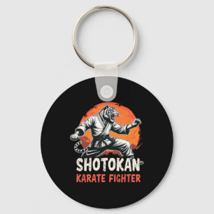 Chaveiro Shotokan Karate Fighter Martial Arts Tiger Funny K