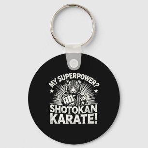 Chaveiro Shotokan Karate Fighter Martial Arts Tiger Funny K