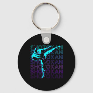 Chaveiro Shotokan Karate - Retro de Artes Marciais Japonesa