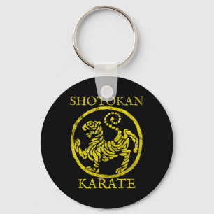 Chaveiro Shotokan Karate Vintage - Logotipo Karate Gi em de