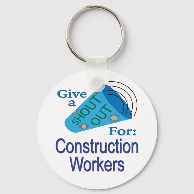 Chaveiro Shout for Construction Workers (Frente)
