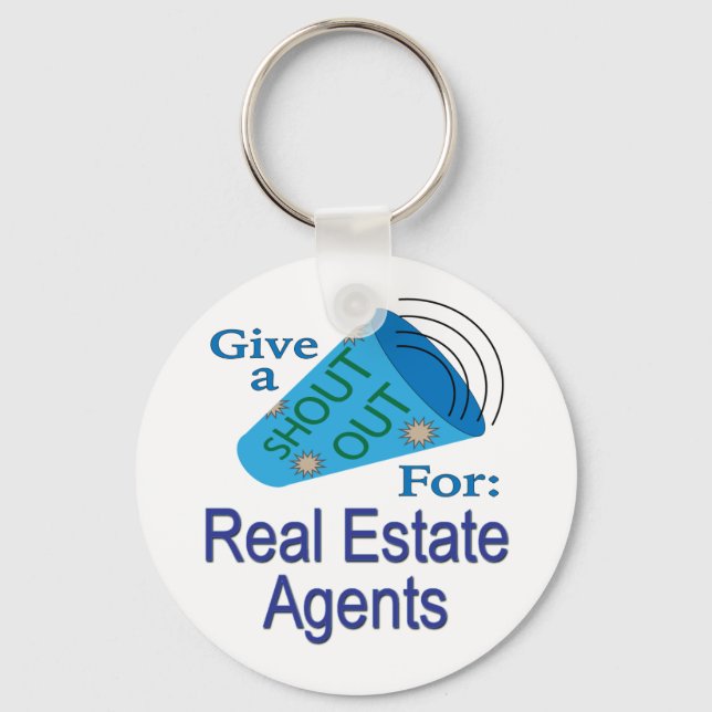 Chaveiro Shout for Real Estate Agents (Frente)