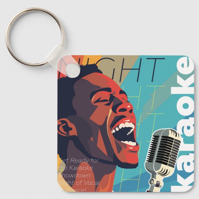 Chaveiro show do Karaoke (Frente)