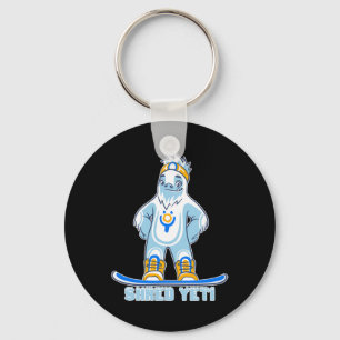 Chaveiro Shred Yeti - Diversão Yeti Bigfoot Sasquatch Snowb