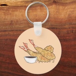 Chaveiro Shrimp Prawn Tempura Restaurante de Comida Japonês