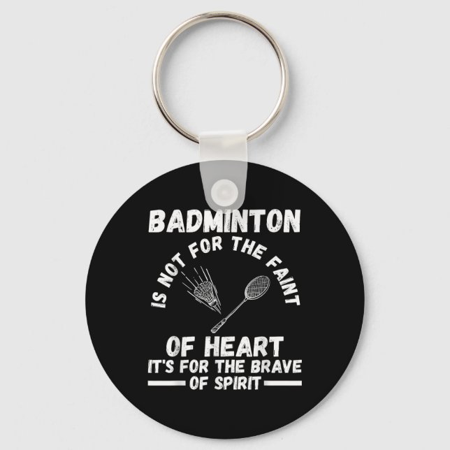 Chaveiro Shuttle Badminton (Frente)