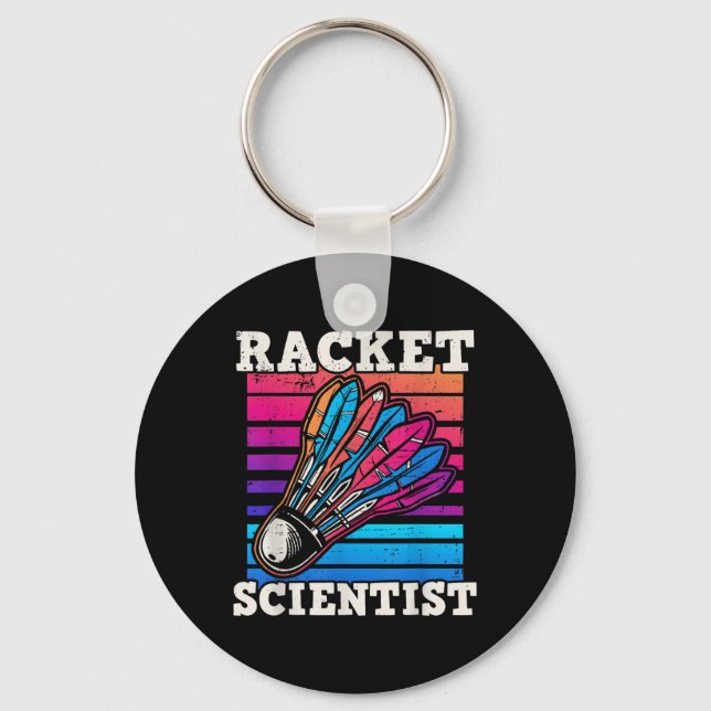 Chaveiro Shuttle Badminton Scientist (Frente)